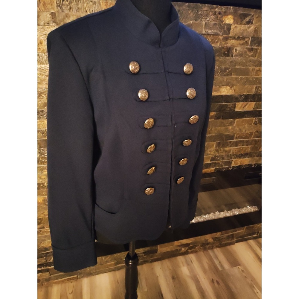 INC Petite Navy Blue Suitcoat size PL